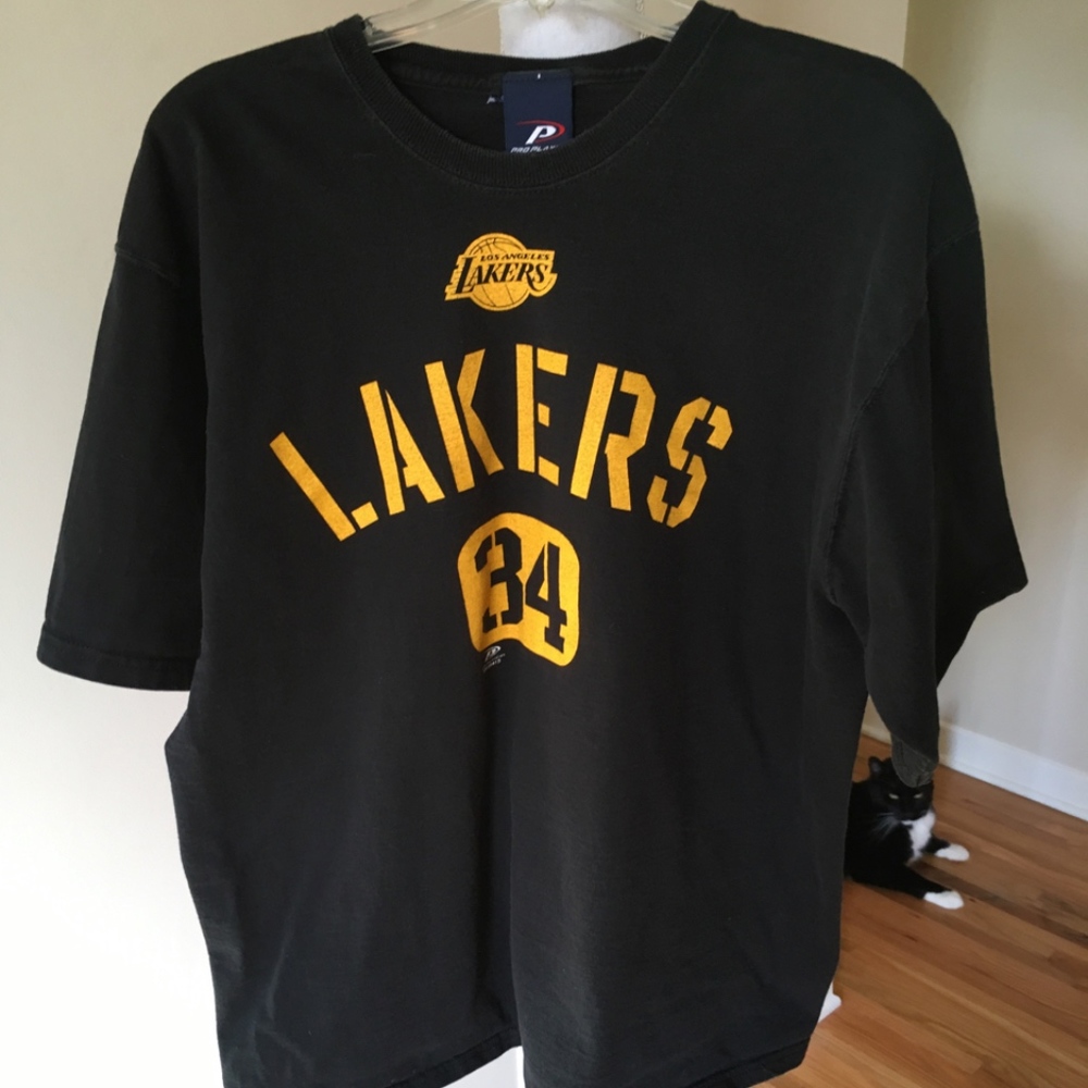 Lakers Shaquille O'Neal 34 T-Shirt Size XL